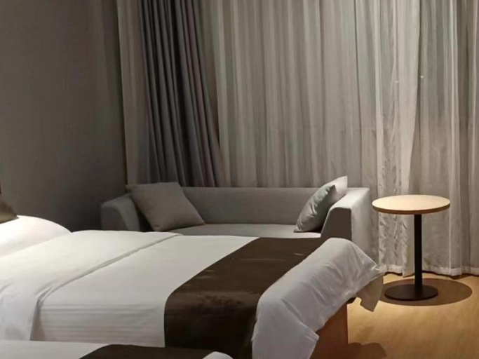 Bedroom 2, Green Tree Inn Changzhou Wujin District Caoqiao Industrial Park, Changzhou