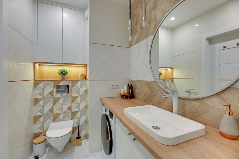Bathroom 3, Seaside Gdańsk Letnica by Downtown Apartments, Gdańsk City