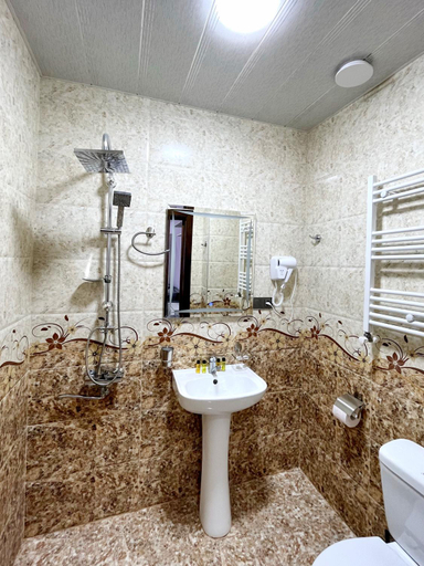 Bathroom 5, Khidikari Hotel, Ambrolauri