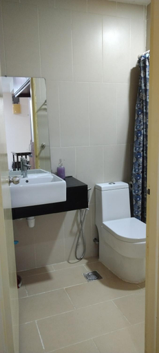 Bathroom, SG Resort Residence, studio, sea & pool view, high level unit, Kuantan