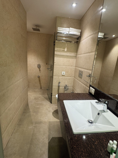 Bathroom 4, Hotel Dakshin Grandeur, Thane