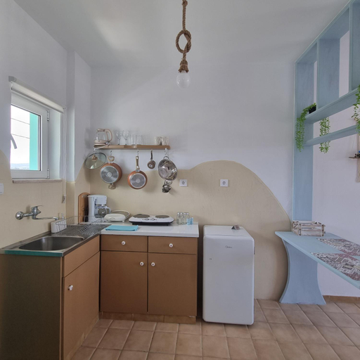 Kitchen 3, Arocaria - Faliraki peaceful apartments, South Aegean