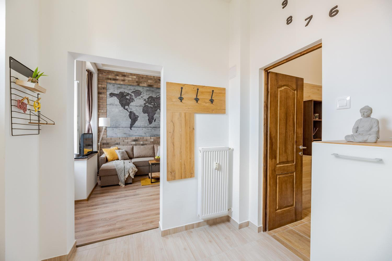 Bedroom 2, Central Kira Apartment, Budapesti