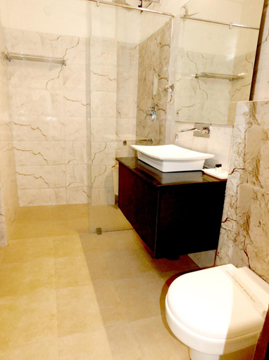 Bathroom 4, Hotel Crystal Palace, Dehradun