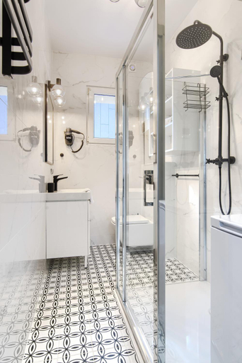 Bathroom 2, Imperial Apartments - Male Morze, Sopot