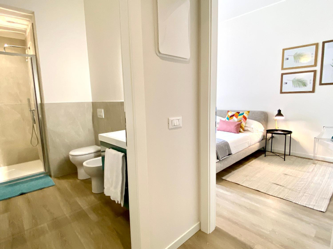 Bedroom 1, Fara Cinque Small Apartment, Milano