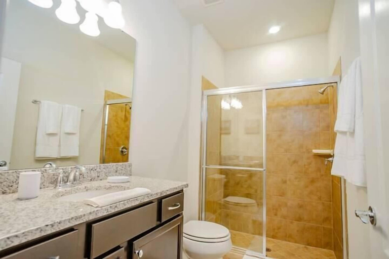 Bathroom 4, 4606 TD - 5BR Townhome Marvel: Private Pool, Polk