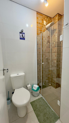 Bathroom 3, Hotel das Palmas, Florianopolis