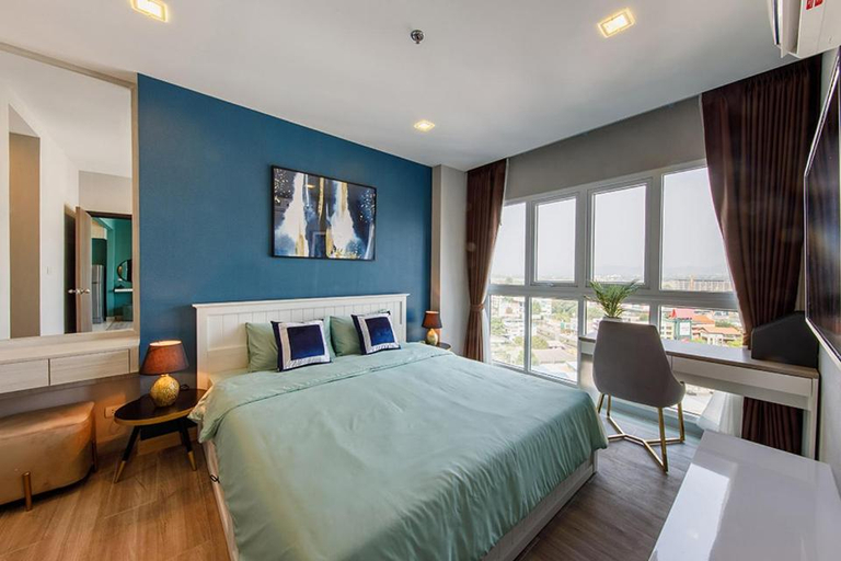 Bedroom 2, Prio signature condo Earthquake safe building, Muang Chiang Mai
