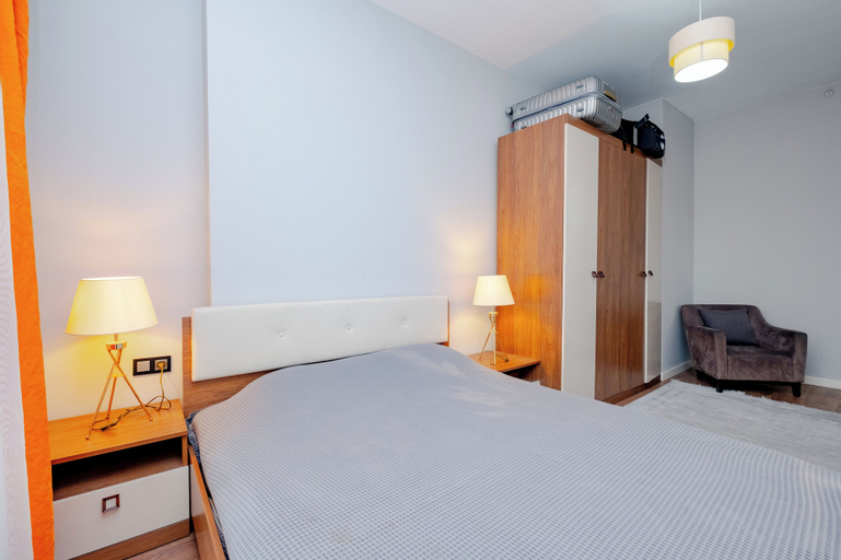 Bedroom 2, lUX RESIDENCE IN HIGH FLOOR, Küçükçekmece