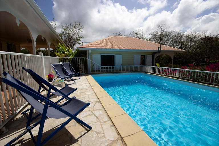 Sport & Beauty 1, Villa Cattleya 4 chambres, villa avec piscine privee et grande terrasse couverte, Le Vauclin