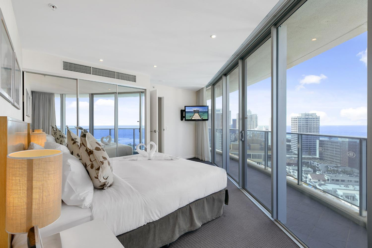 Bedroom 3, Orchid Residences HR Surfers Paradise, Gold Coast