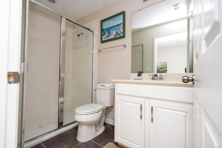 Bathroom 3, 1543 CP - Opulent 4BR Townhome: Private Pool, Solara Resort, Osceola