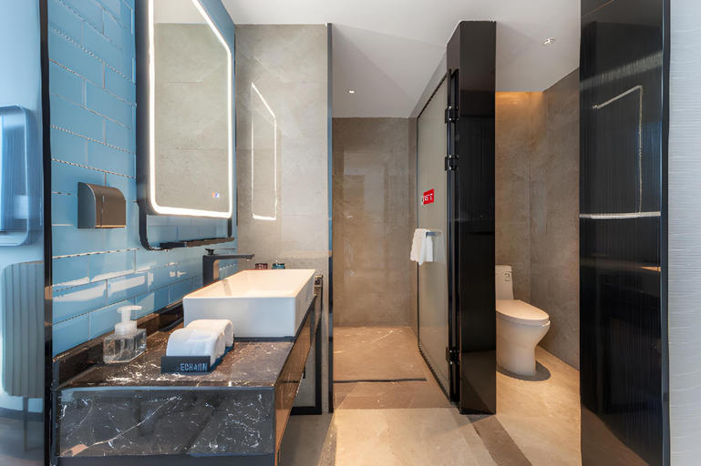 Bathroom 3, Echarm Hotel Zigong Machishui Wanda Plaza, Zigong