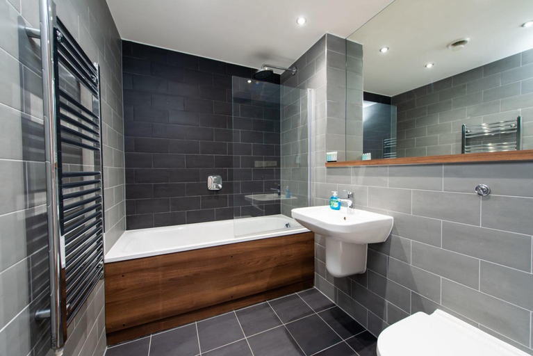 Bathroom 4, The Assembly Manchester Oasis Holding, Manchester