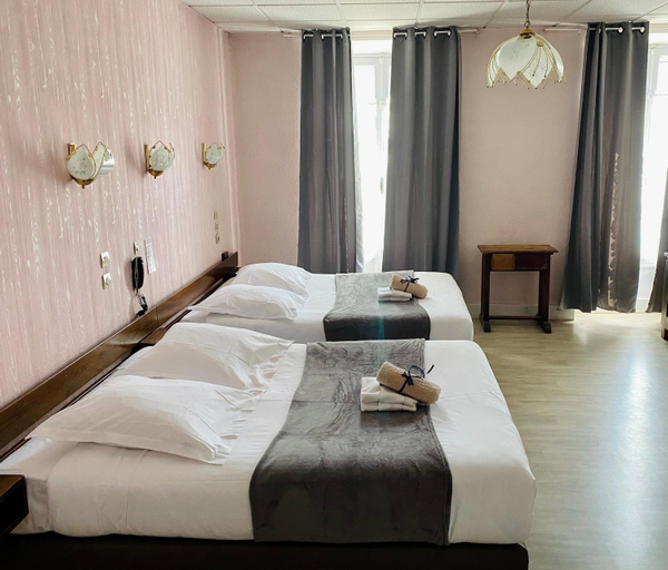 Bedroom 4, Hotel des Alpes, Savoie