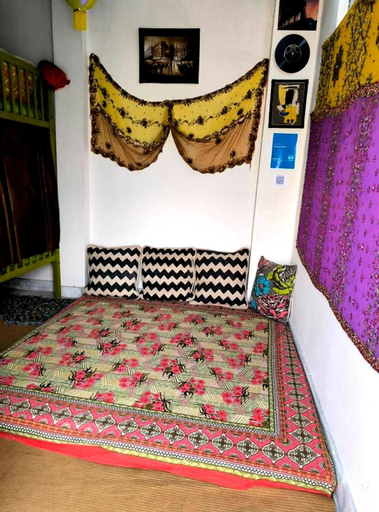 Bedroom, Ali Baba Hostel, Jaipur