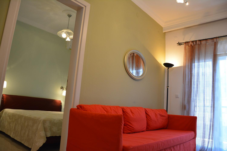 Bedroom, Moudania's cozy apartment, Central Macedonia