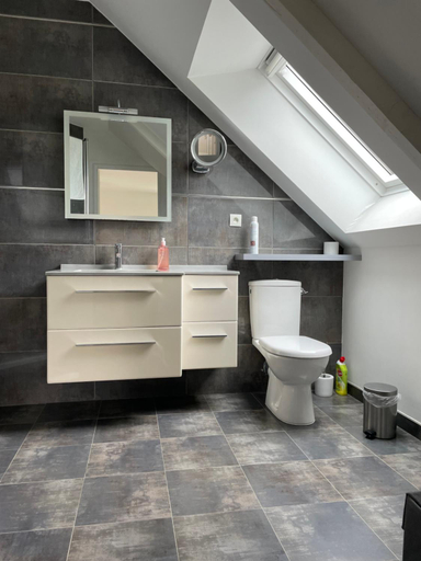 Bathroom 3, Les Jardins d Isaac rue de la Musardiere, Sarthe