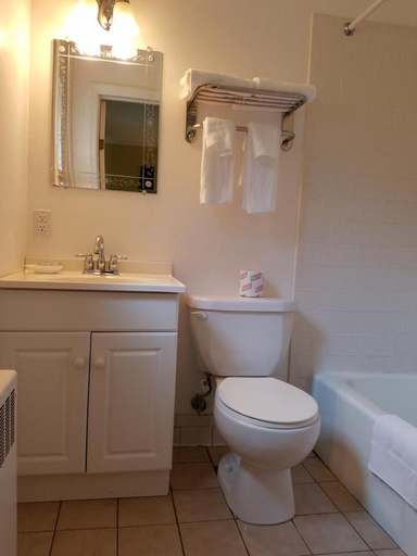 Bathroom 3, Roseloe Motel, Bath
