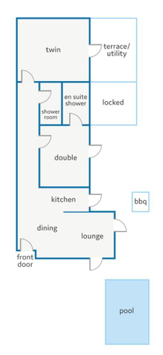 Floor plans, Villa Blanca by Villa Plus, Las Palmas