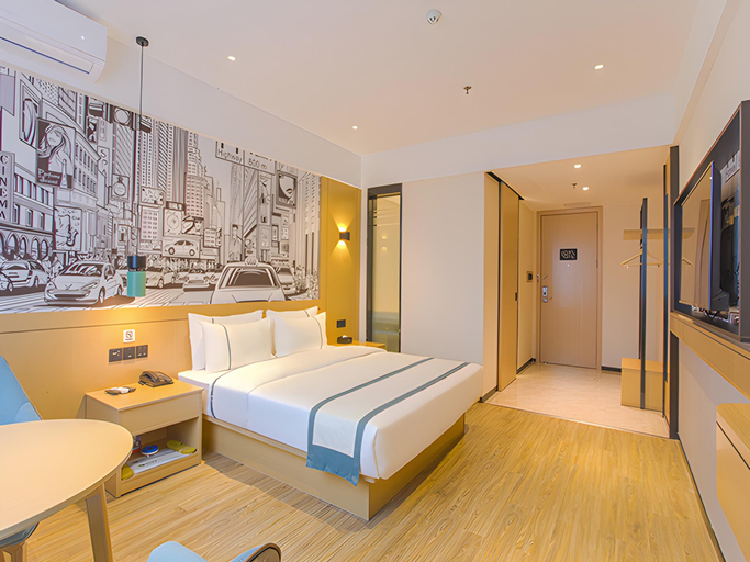 Bedroom 2, City Comfort Inn Beihai Railway Station, Beihai