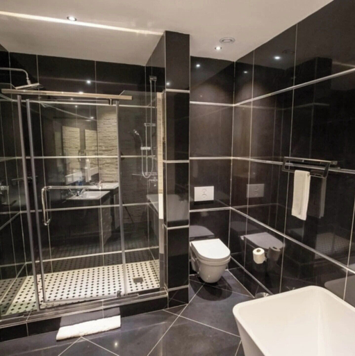 Bathroom, Eco- Eden Restination Apartment, Eti-Osa