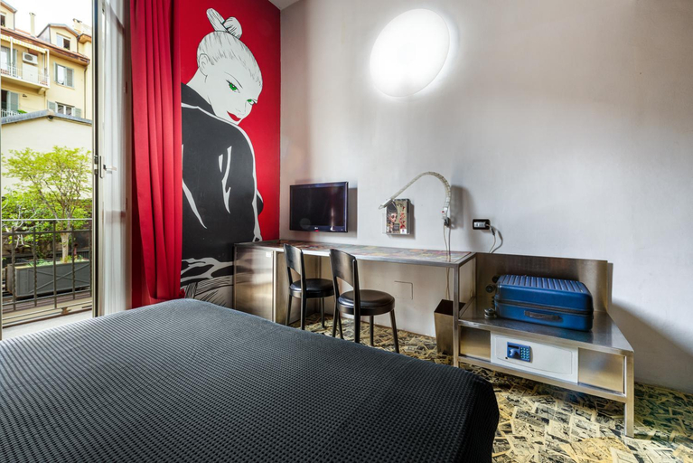 Bedroom 3, Art Hotel Boston, Torino