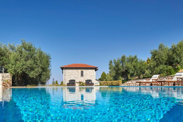 Swimming pool, Infinity blue villa, Central Macedonia