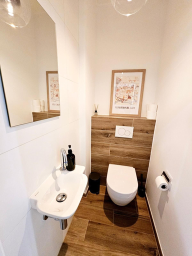 Bathroom 2, Lovely 1 bedroom flat with terrace, Luxembourg