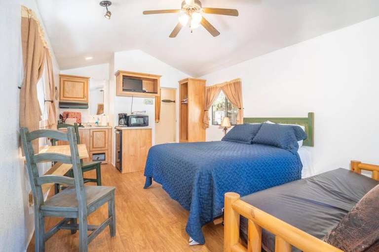 Bedroom 2, The Lupine Cabin #10 at Blue Spruce RV Park & Cabins, La Plata