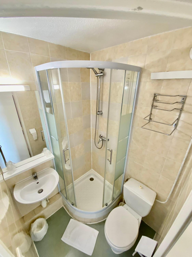 Bathroom, L'Escale d'Ales Hotel, Gard