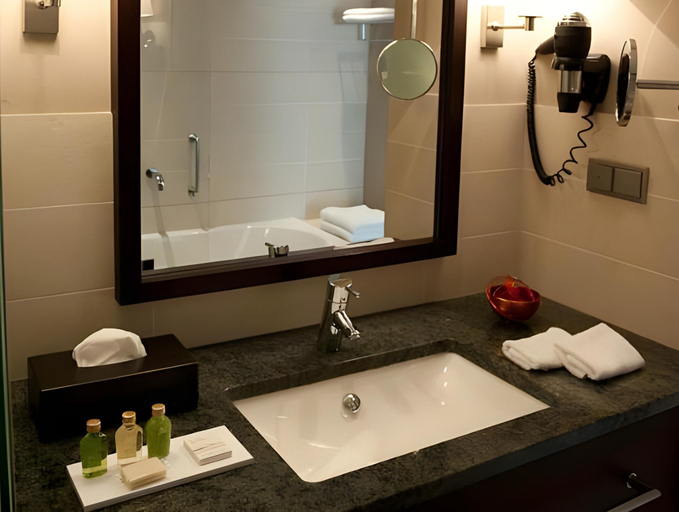 Bathroom 4, Hotel Alma Am Anger, Erfurt