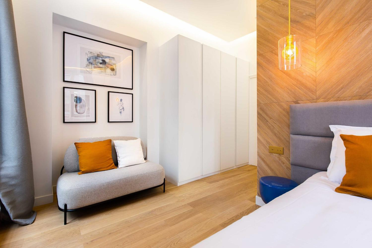 Bedroom, Sumptuous apartment - 1BR/6P - Bourse, Paris
