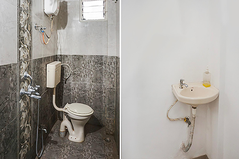 Bathroom, FabHotel Galaxy Airport Inn, Pune