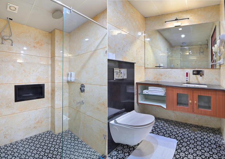 Bathroom 3, Trim Boutique Parkota Haveli, Jaipur