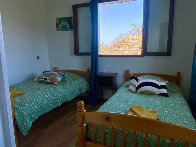 Bedroom 2, Auberge de Thiery, Alpes-Maritimes