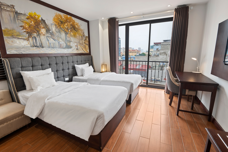22Land Residence Hotel & Spa Hanoi Room Type - Junior Suite Twin with Balcony