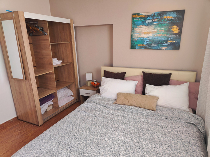 Bedroom 3, Villa Traditional Estate Heated Pool, Central Macedonia