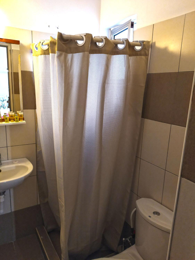 Bathroom 3, Silver Beach Hotel, South Aegean