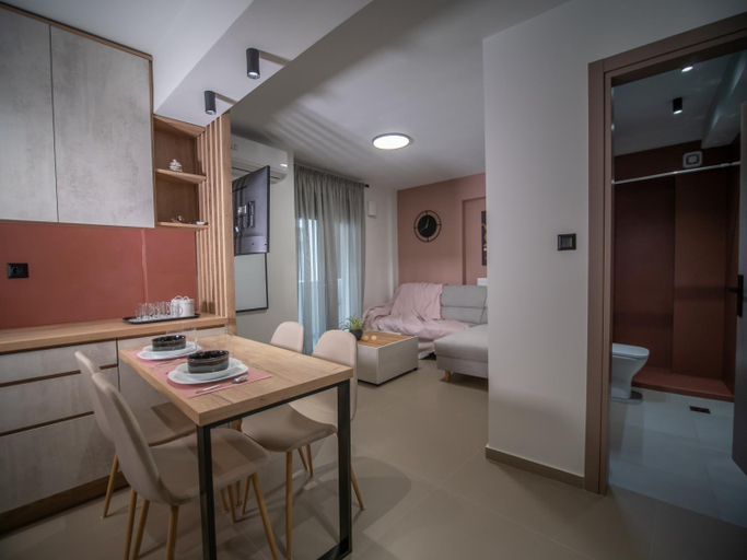 Bedroom 2, Nestia urban apartments, Thessaly