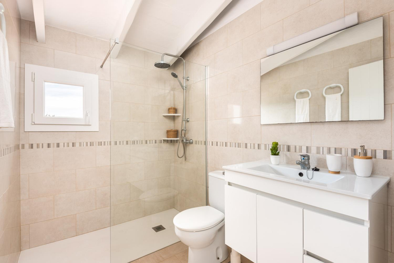 Bathroom 2, Villa BiniRe by 3VILLAS, Baleares