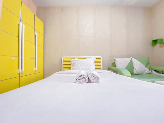 Bedroom 1, Great Deal Studio at Gateway Ahmad Yani Cicadas Apartment By Travelio, Bandung