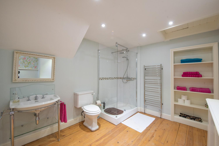 Bathroom 4, Florence Nightingale Suites at Lea Hurst, Derbyshire