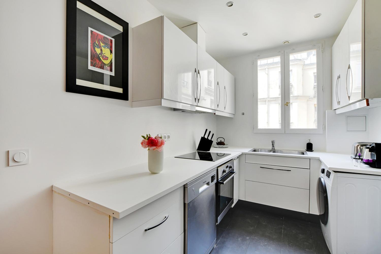 Kitchen, Eclectic Apartment - 1br/4p - Arc de Triomphe, Paris