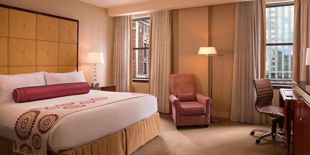 Bedroom 3, Millennium Knickerbocker Chicago, Cook