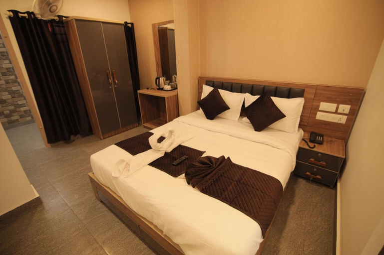 Bedroom 3, Afa Residency, Kannur