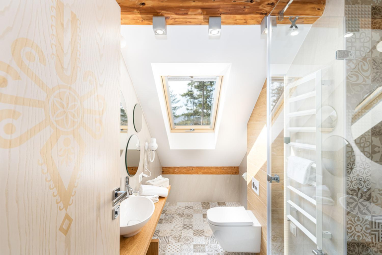Bathroom 2, REZYDENCJA SPISZ- 12 osob, basen, sauna, jacuzzi, Nowy Targ