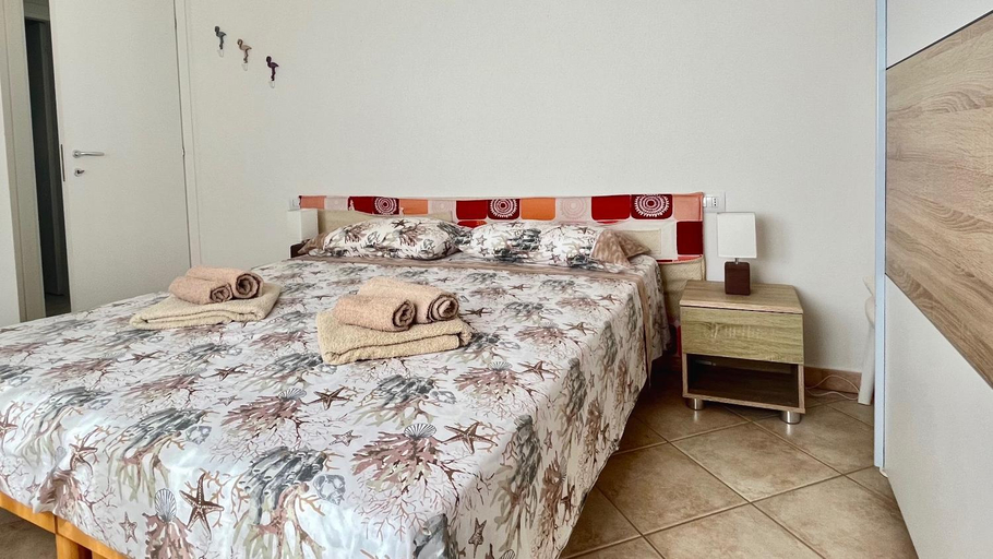 Bedroom 2, Attici con Terrazzo vista Mare, Carbonia-Iglesias