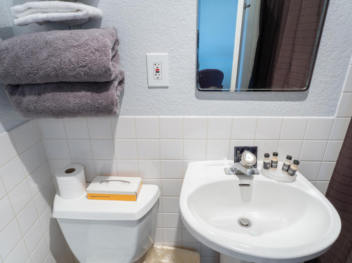 Bathroom 2, Siesta Motel Colfax WA, Whitman